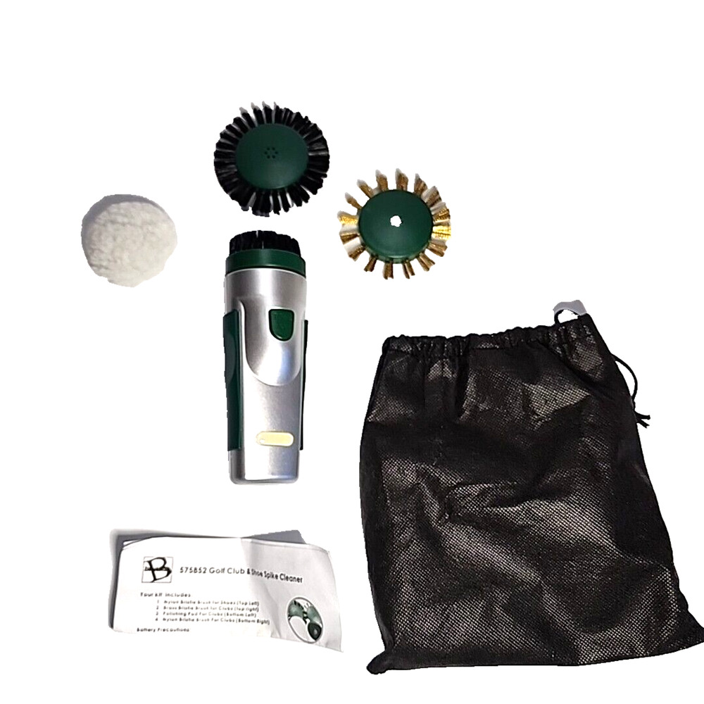 Brookstone 575852 Battery Powered Golf Club & Shoe Spike Cleaner